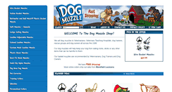 Desktop Screenshot of dogmuzzle.com